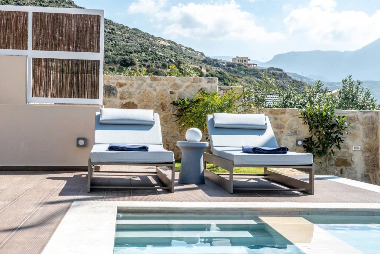 Cielo E Mare Villas I "Free" Heated Pools & Seaview Falasarna Dış mekan fotoğraf