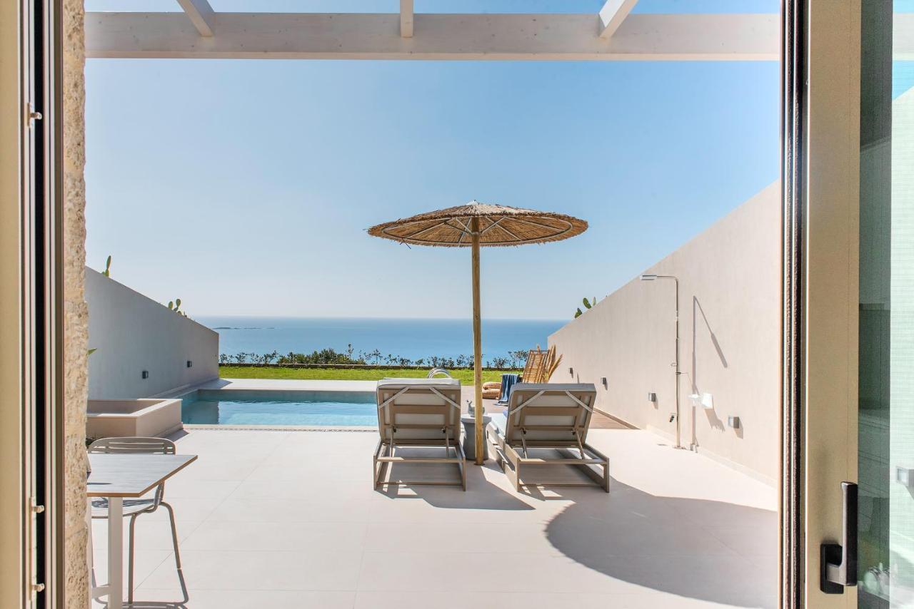 Cielo E Mare Villas I "Free" Heated Pools & Seaview Falasarna Dış mekan fotoğraf