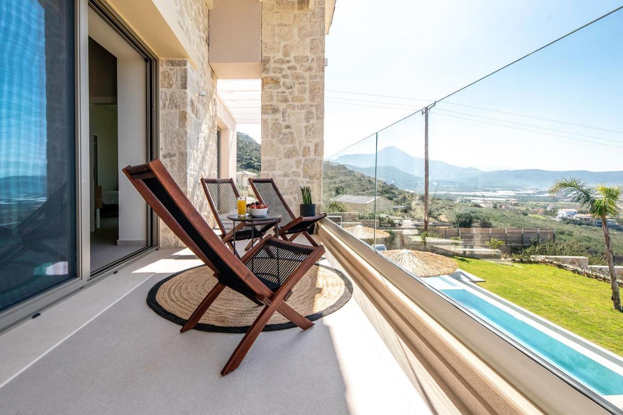 Cielo E Mare Villas I "Free" Heated Pools & Seaview Falasarna Dış mekan fotoğraf