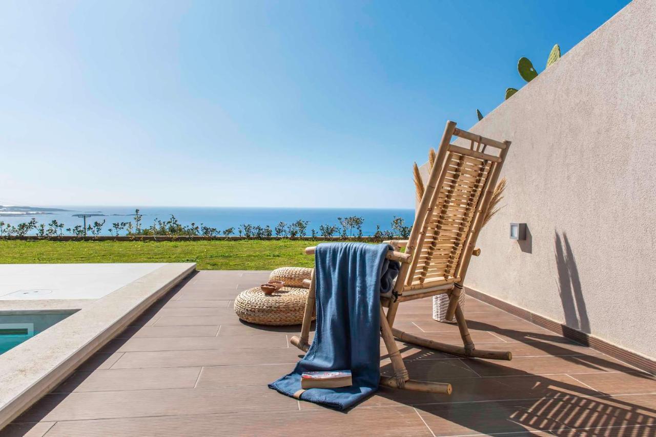 Cielo E Mare Villas I "Free" Heated Pools & Seaview Falasarna Dış mekan fotoğraf