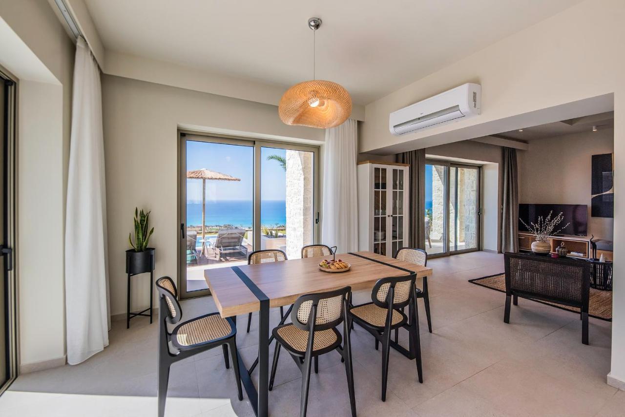 Cielo E Mare Villas I "Free" Heated Pools & Seaview Falasarna Dış mekan fotoğraf