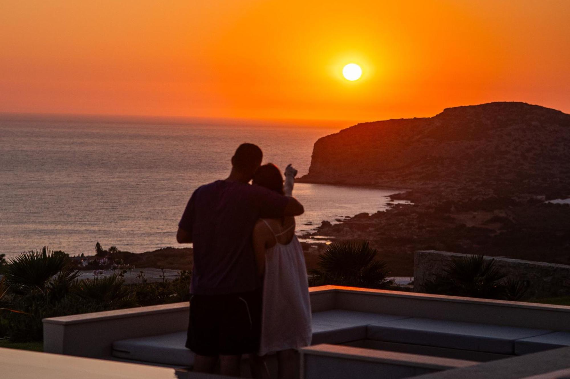 Cielo E Mare Villas I "Free" Heated Pools & Seaview Falasarna Dış mekan fotoğraf