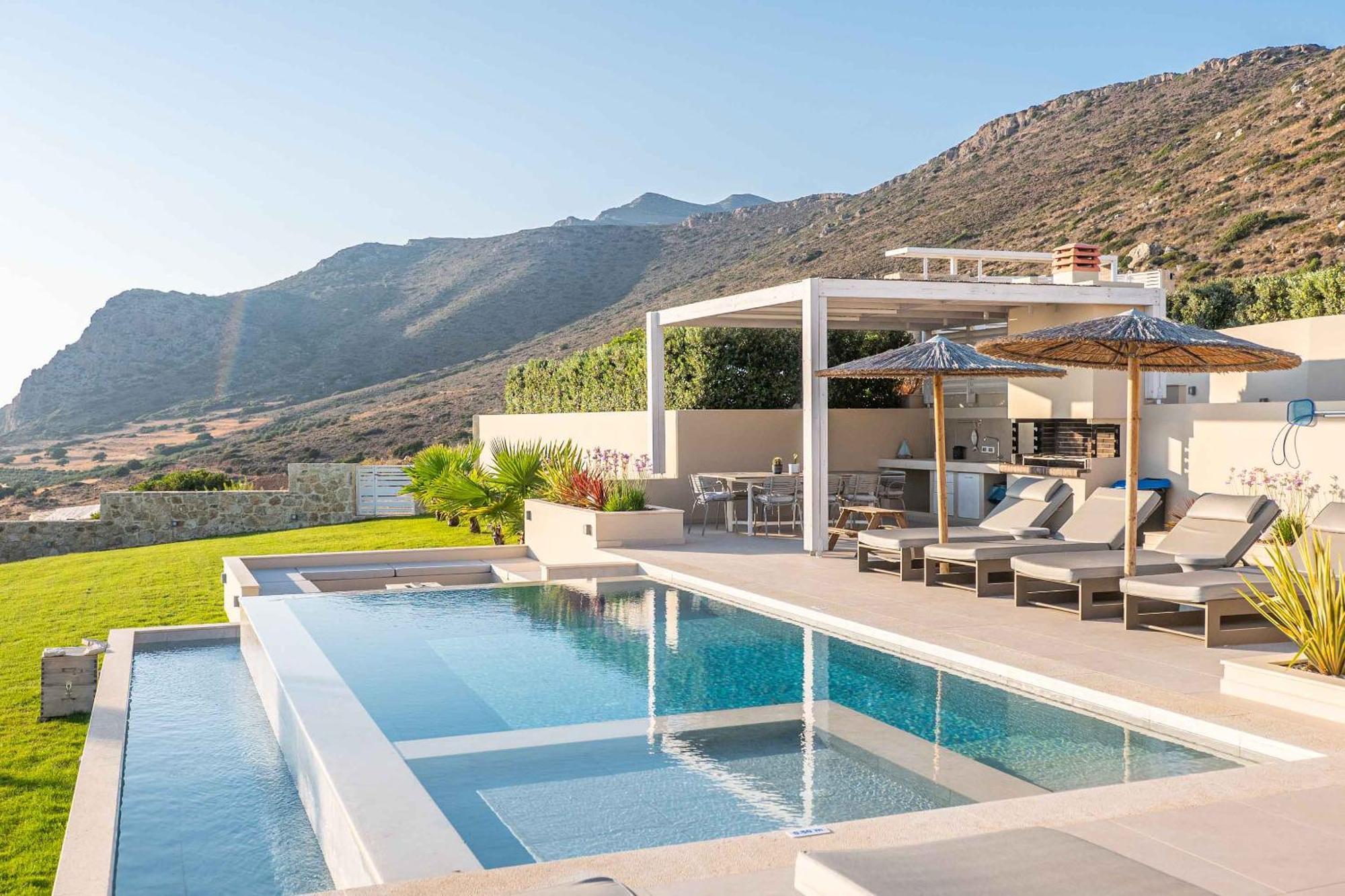 Cielo E Mare Villas I "Free" Heated Pools & Seaview Falasarna Dış mekan fotoğraf