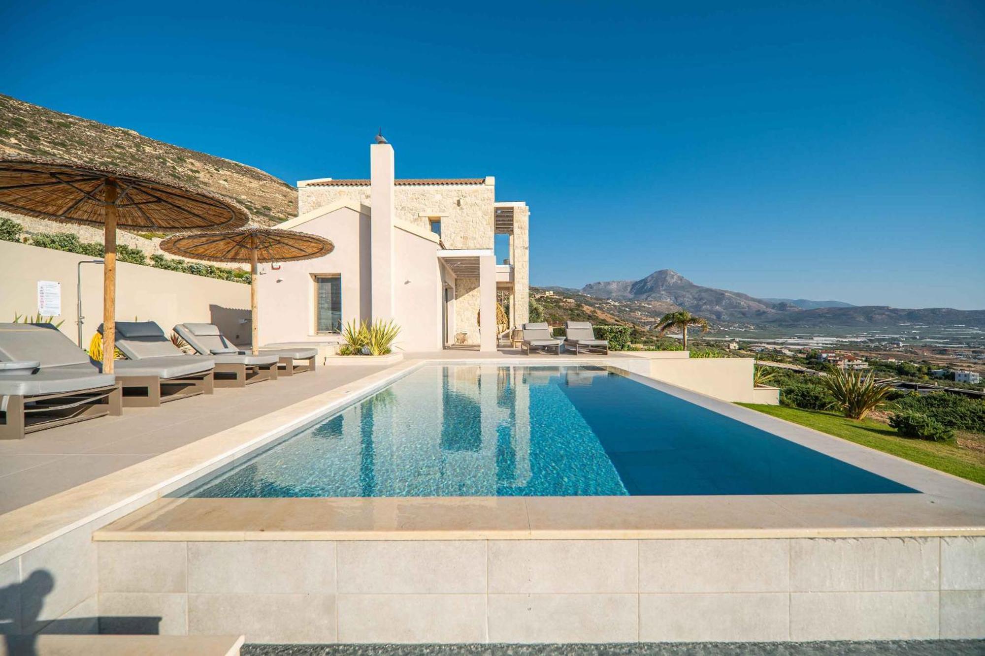 Cielo E Mare Villas I "Free" Heated Pools & Seaview Falasarna Dış mekan fotoğraf