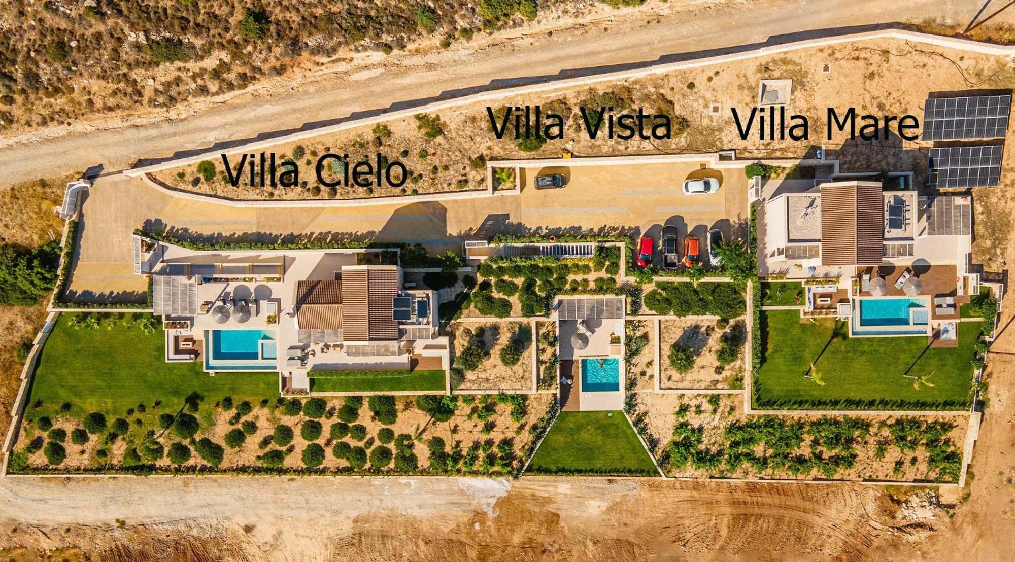 Cielo E Mare Villas I "Free" Heated Pools & Seaview Falasarna Dış mekan fotoğraf