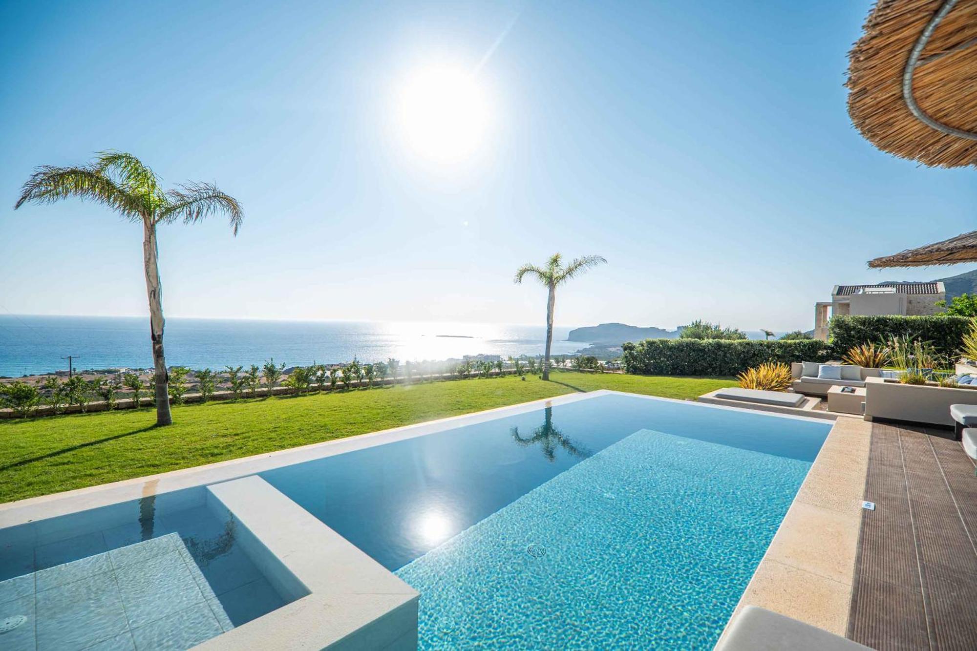 Cielo E Mare Villas I "Free" Heated Pools & Seaview Falasarna Dış mekan fotoğraf