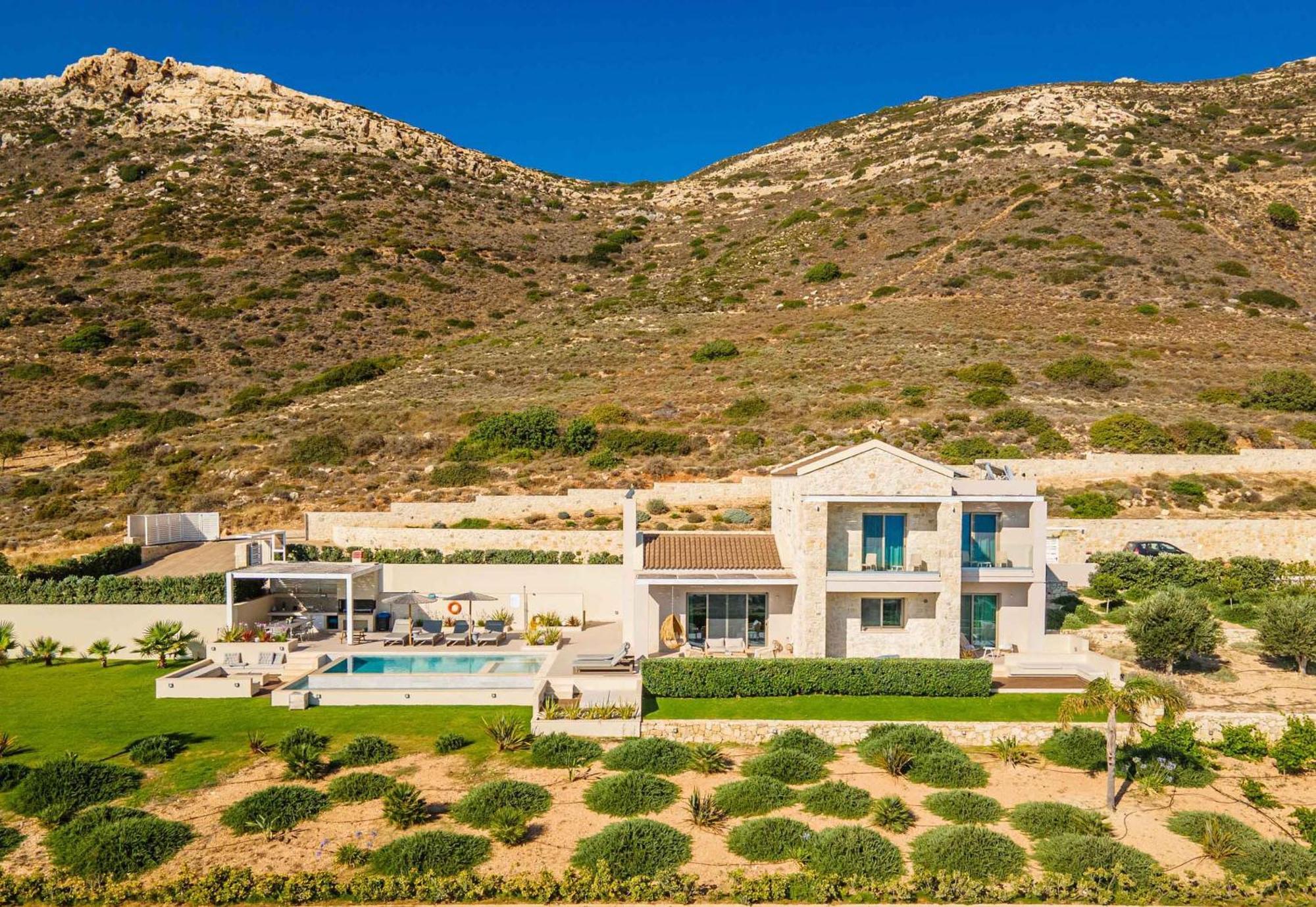 Cielo E Mare Villas I "Free" Heated Pools & Seaview Falasarna Dış mekan fotoğraf