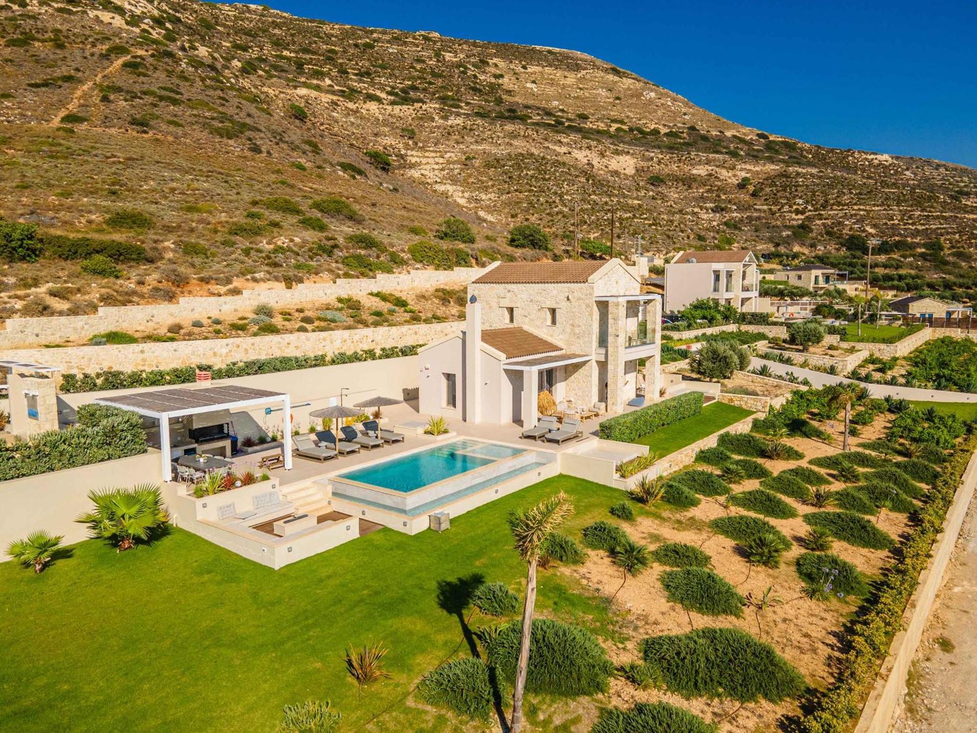Cielo E Mare Villas I "Free" Heated Pools & Seaview Falasarna Dış mekan fotoğraf